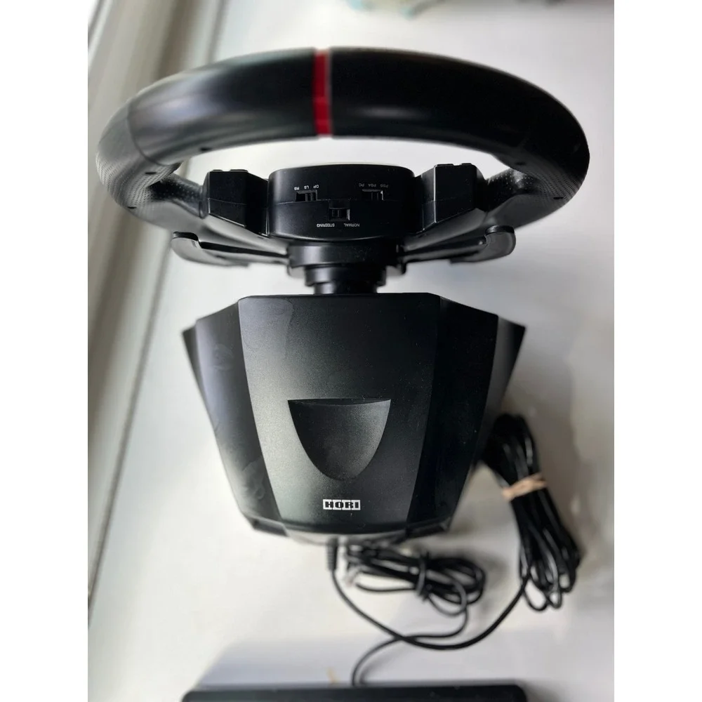 HORI Racing Wheel Apex PS4 Bundle Gran Turismo 7 Excellant‎ Racing Simulator